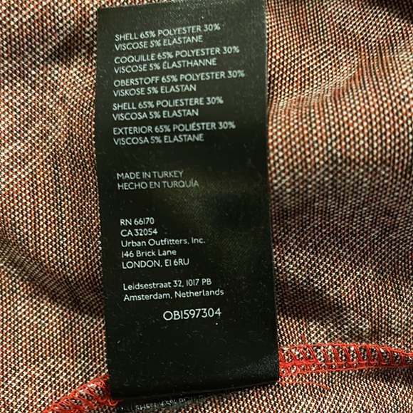 Urban Outfitters Kristy Printed Tube Dress. NWT - Picture 5 of 6